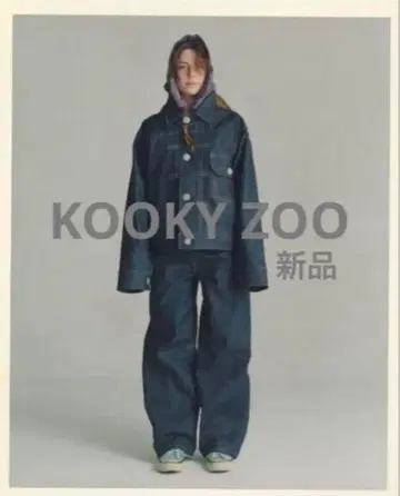 새상품 KOOKY ZOO 데님 리바이스 론 헤르만