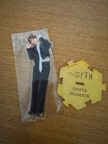 timelesz 타임레스 FAM 이노마타 슈토 아크릴 스탠드