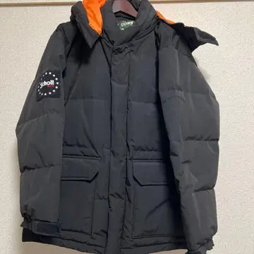 Schott 블랙 다운 자켓 샷 다운 자켓 2XL 레어