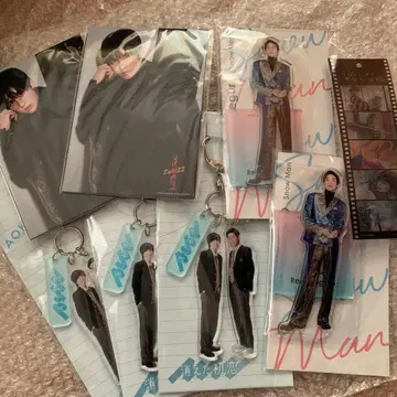 Snow Man 메구로 렌 굿즈 세트