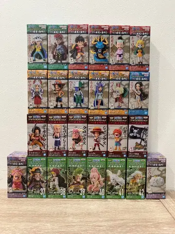 월드 컬렉션 원피스 묶음 판매 덤 포함 월드 컬렉터블 피규어