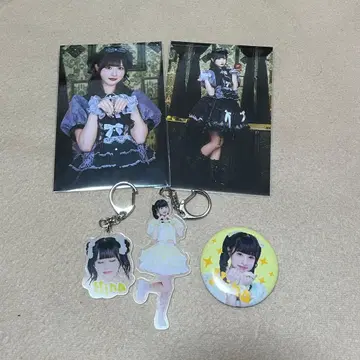 PixelRibbon 타치바나 히나 아크릴 키링 세트