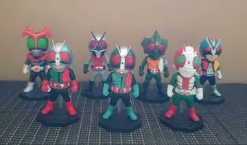 월드 컬렉션 가면라이더 7체 세트 쇼와 월드 콜렉터블 피규어