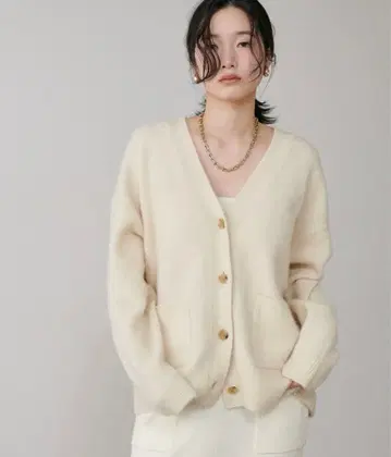[ LARUTA ] 폭스 울 포근포근 가디건