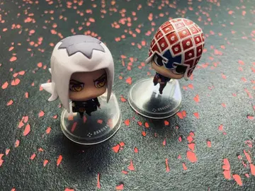 [ 캡슐 피규어 컬렉션 ] JoJo 미스타 & 과거를 읽을 수 있는 녀석