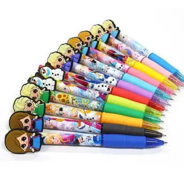 겨울왕국 러버 글리터 펜 12종 세트