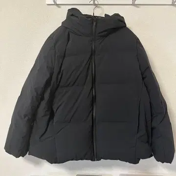 UNIQLO 심리스 다운 파카 XXL 블랙