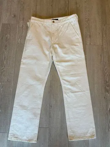 semoh 화이트 스트레이트 데님