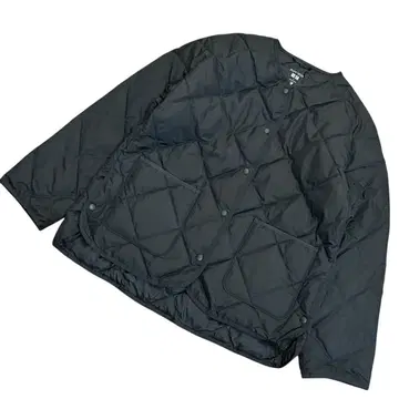 유니클로 퍼프 테크 릴랙스 자켓 S 블랙