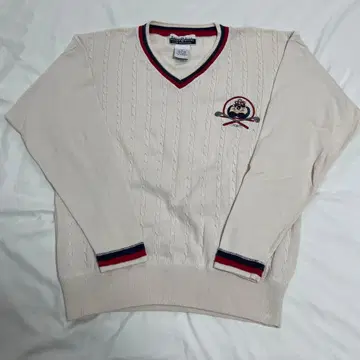 워너 브라더스 코튼 니트 v넥