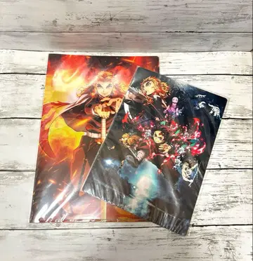 귀멸의 칼날 클리어 파일 책받침 세트