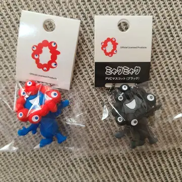 [ 2색 세트 ] PVC 마스코트 키링 미야쿠미야쿠B 컬러 & 흑백