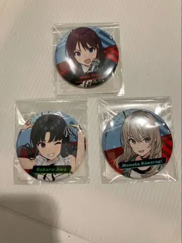 걸즈밴드클라이 신카와사키(가칭) 캔뱃지 세트