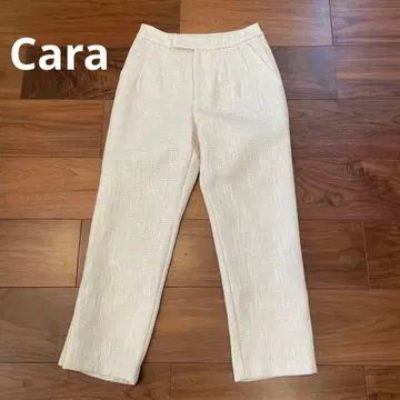 미사용, Cara 트위드 팬츠