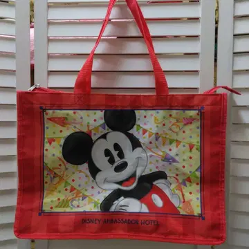 디즈니 앰버서더 호텔 지퍼 토트백 레어