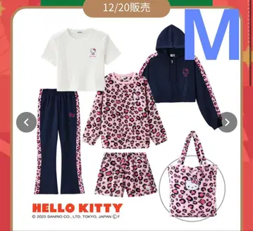 시마무라 해피백 키티 레오파드 무늬 퍼레이드 M 사이즈