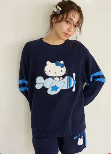 snidel home 헬로키티 룸웨어 세트 web 한정 컬러