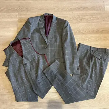 던컨 오더 수트 쓰리피스 그레이