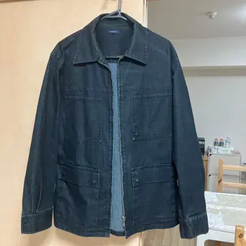 JUNMEN 다크 블루 데님 자켓