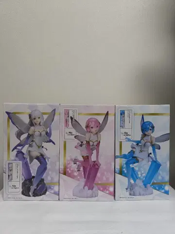 애니메이션 캐릭터 피규어 3체 세트