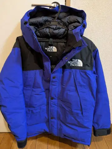 THE NORTH FACE 다운 자켓 파랑/블랙