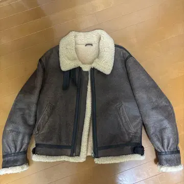 B-3 b3 무스탕 무스탕 자켓 양 가죽 자켓