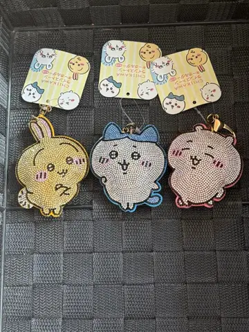 치이카와 큐빅 키링 3개 세트