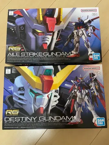 RG 데스티니 건담 에일 스트라이크 묶음 판매