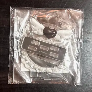 후쿠야 캐릭터 복권 푹신 컬렉션 캔뱃지 스탠드 블랙 D