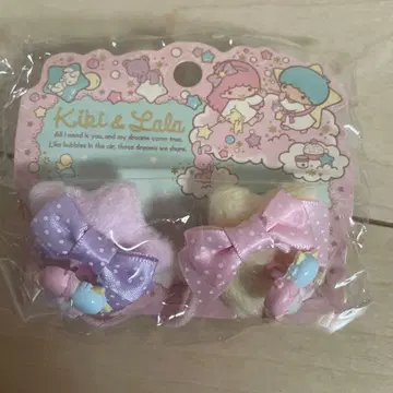 [초레어] 키키라라 리틀트윈스타 산리오 미개봉 새상품 머리끈