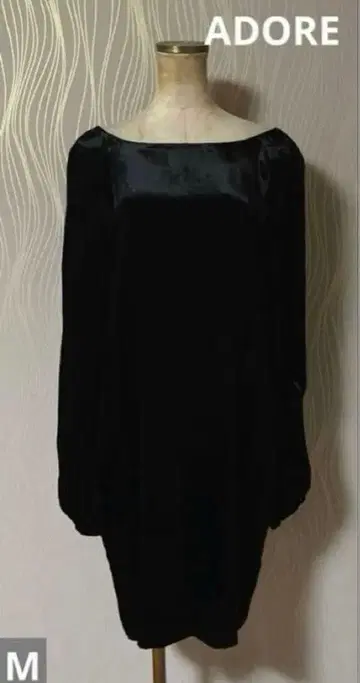 ADORE 아도어 벨로아 원피스 블랙