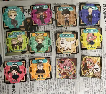 세미 컴프 SPY x FAMILY 디포 캐릭터! 씰 12종