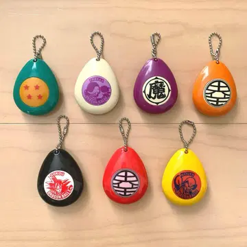 [ 초레어 ] 드래곤볼 사운드롭 키링 7개 세트 소리 확인 완료!