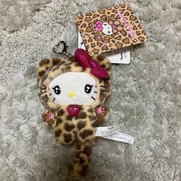 헬로키티 마스코트 홀더 갸루고양이 산리오