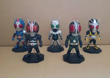 월드 컬렉션 가면라이더 블랙 5체 세트 월드 콜렉터블 피규어