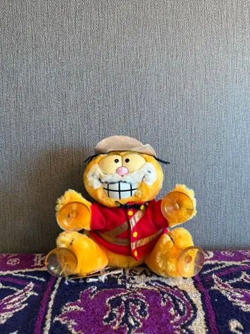 80년대 가필드 봉제 인형