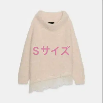 zara 자라 레이스 콤비 니트 스웨터 스웨터