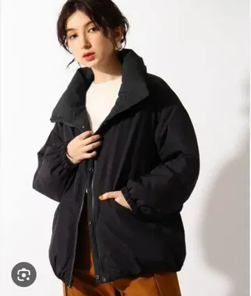 OZOC 리버서블 다운 90% 블랙