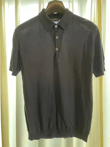 JOHN SMEDLEY 피케 셔츠 (네이비)