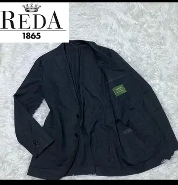 그린 라벨 릴랙싱 REDA 호프색 테일러드 자켓 XL