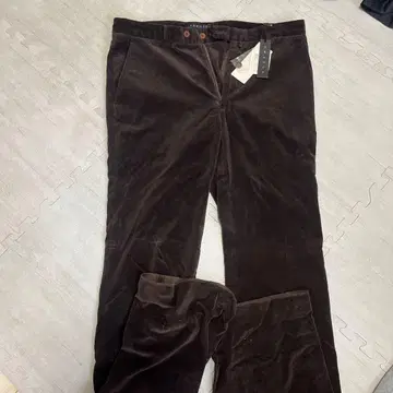 theory 다크 브라운 캐주얼 팬츠 32