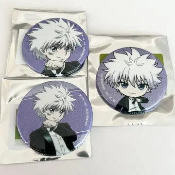 HUNTER x HUNTER 수트 글리터 캔뱃지 키루아 SD 캐릭터