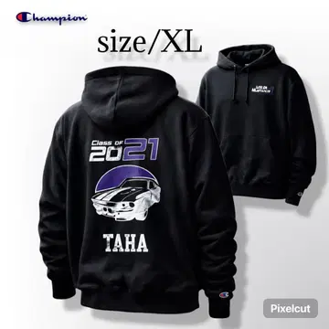 구제 의류 챔피온 후드 맨투맨 블랙 XL