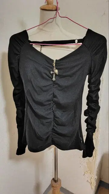 d.i.a. 소매 리브 티셔츠