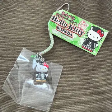 [ 도쿄 한정 ] 지역 한정 키티 와세다 헬로키티 스트랩