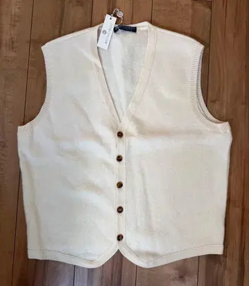 NAPOLONERBA 남성용 베스트 화이트 사이즈 46