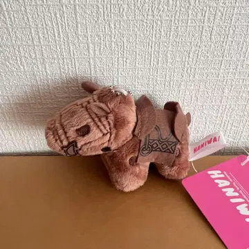 하니와전 말 모양 하니와 마스코트 키링 봉제 인형