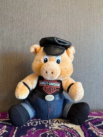 Harley-Davidson 바이커풍 봉제 인형