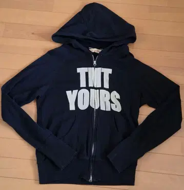 TMT YOURS 지퍼 후드티