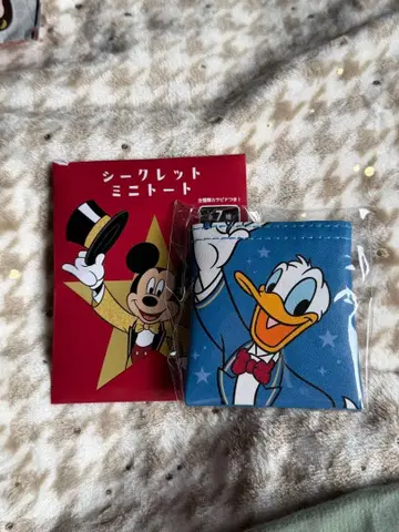 디즈니 스토어 시크릿 미니 토트 도널드 덕